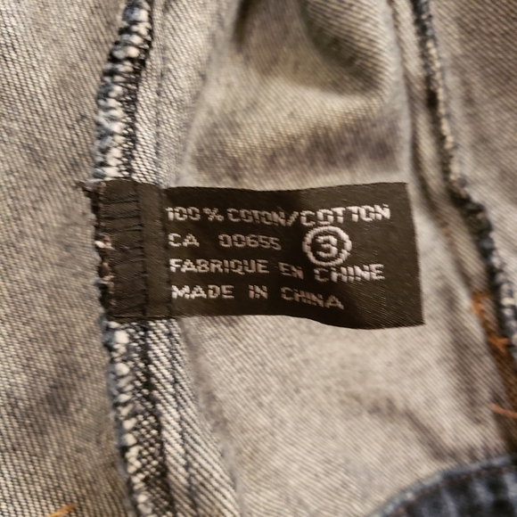 Classic Denim Jacket, Contrast Jeans, size 3 - Picture 7 of 8